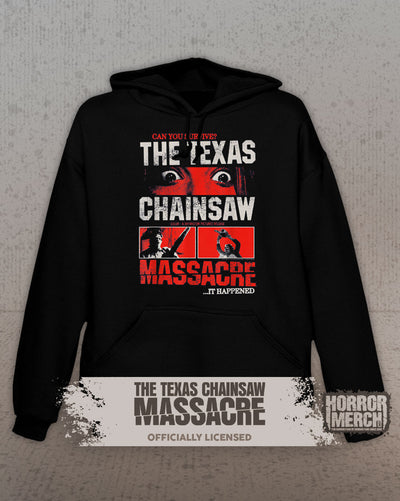 Texas Chainsaw Massacre - It Happened Hooded Sweatshirt