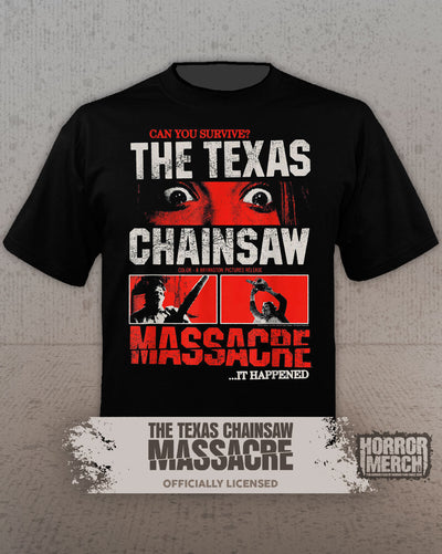 Texas Chainsaw Massacre - It Happened Womens Shirt