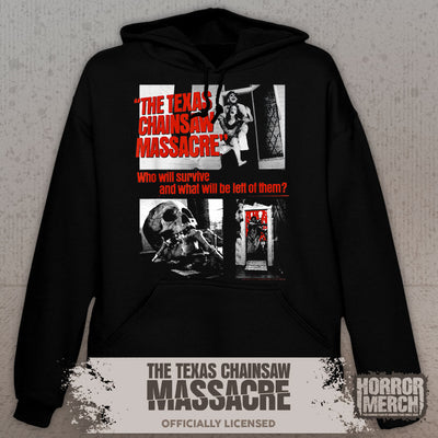 Texas Chainsaw Massacre - Collage (Who Will Survive) Hooded Sweatshirt
