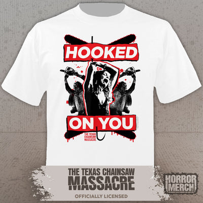 Texas Chainsaw Massacre - Hooked On You Womens Shirt (White)
