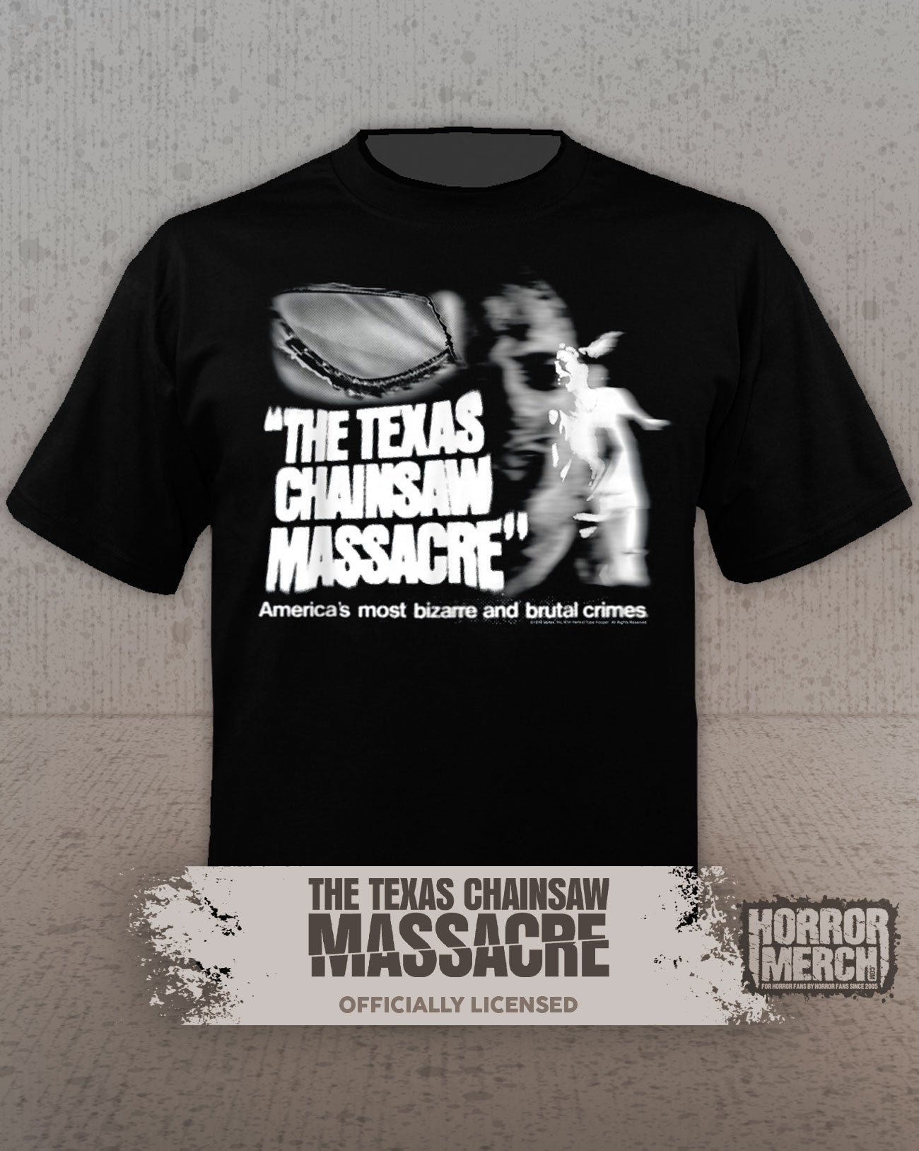 Texas Chainsaw Massacre - TV Guide Poster Womens Shirt