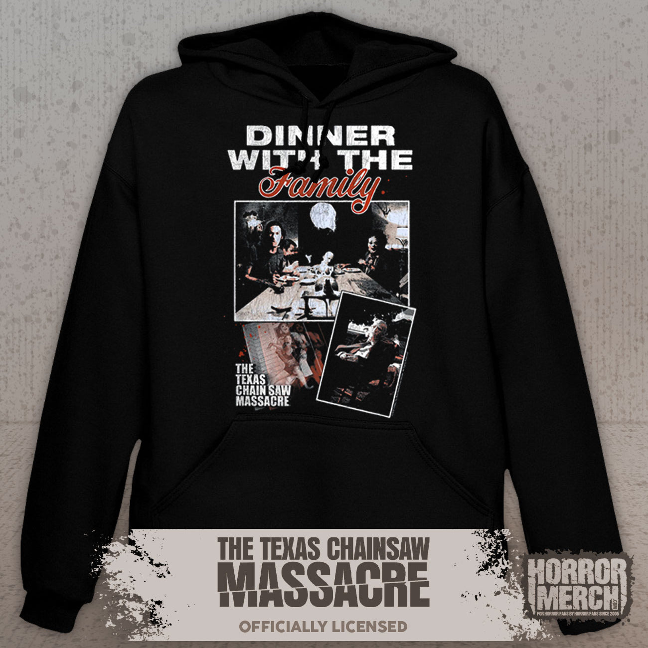 Texas Chainsaw Massacre - Dinner With The Family Hooded Sweatshirt