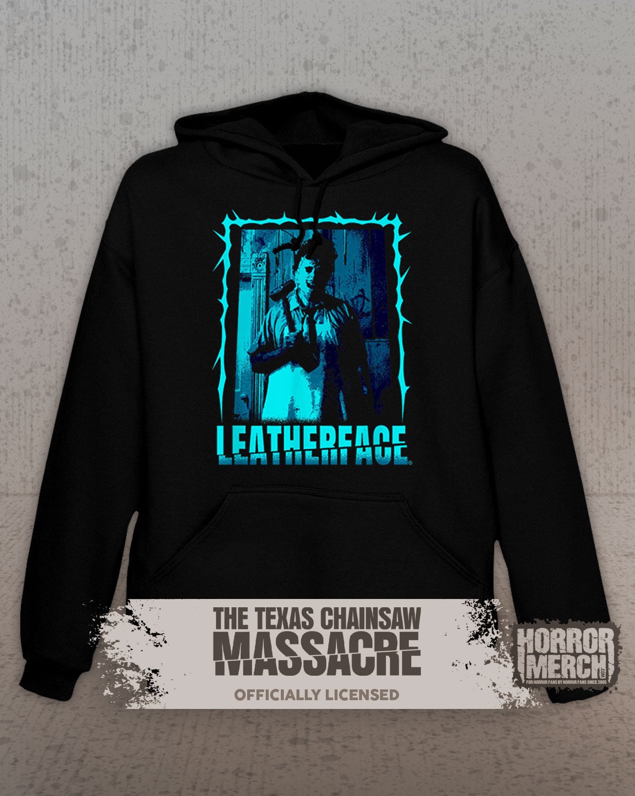 Texas Chainsaw Massacre - Leatherface (Neon) Hooded Sweatshirt