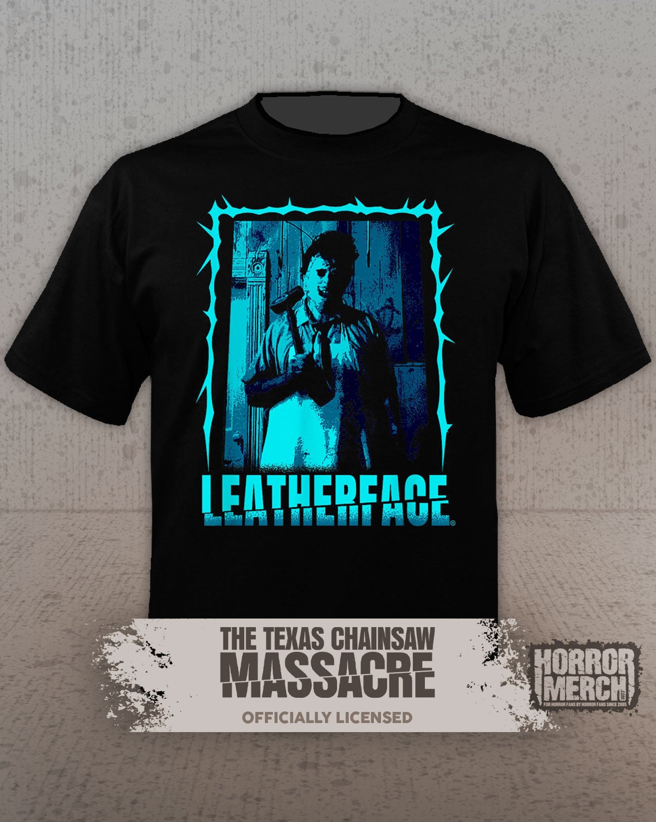 Texas Chainsaw Massacre - Leatherface (Neon) Womens Shirt