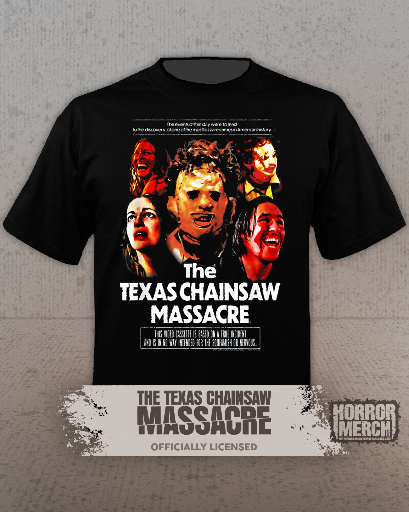 Texas Chainsaw Massacre - Montage Mens Shirt