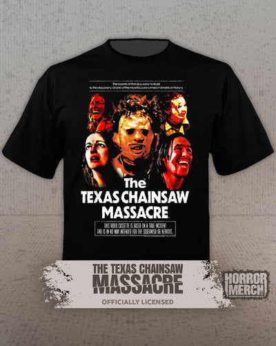 Texas Chainsaw Massacre - Montage Mens Shirt