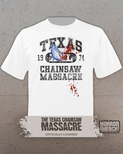 Texas Chainsaw Massacre - University Womens Shirt (White)