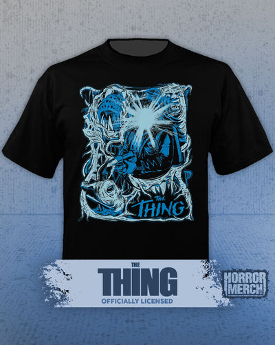 Thing - Blue Sketch Mens Shirt
