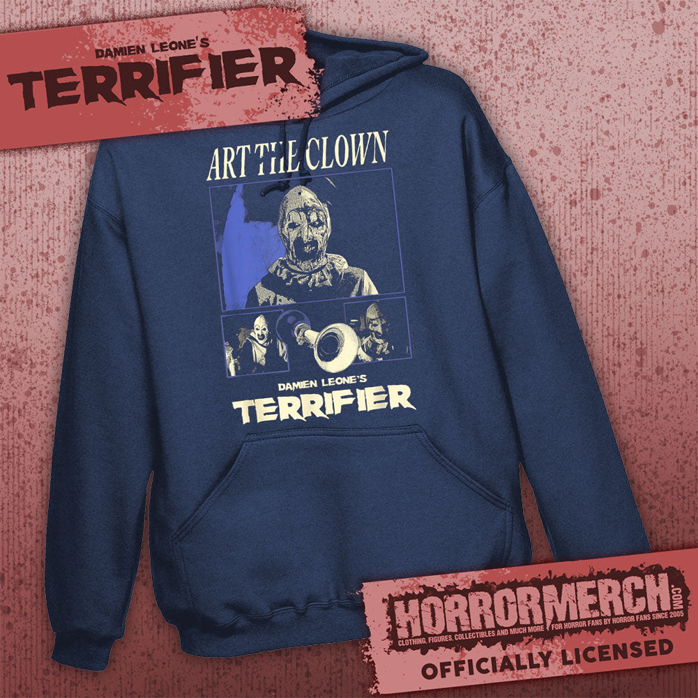 Terrifier - Horn (Blue) Hooded Sweatshirt