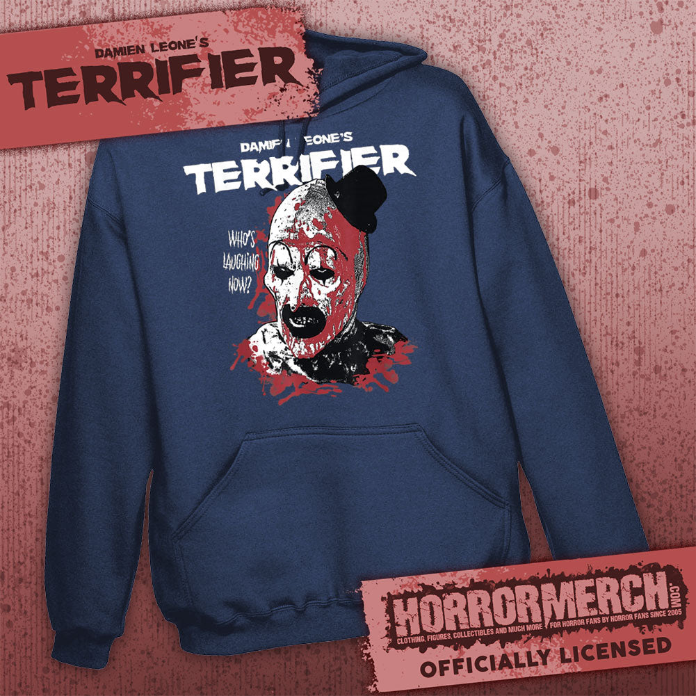 Terrifier - Whos Laughing Now (Blue) Hooded Sweatshirt