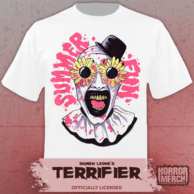 Terrifier - Summer Days Mens Shirt (White)