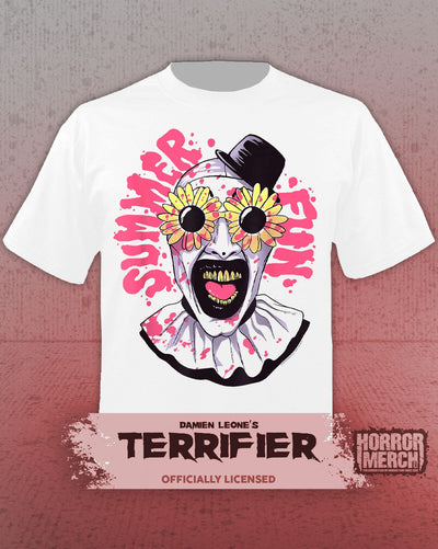 Terrifier - Summer Days Mens Shirt (White)