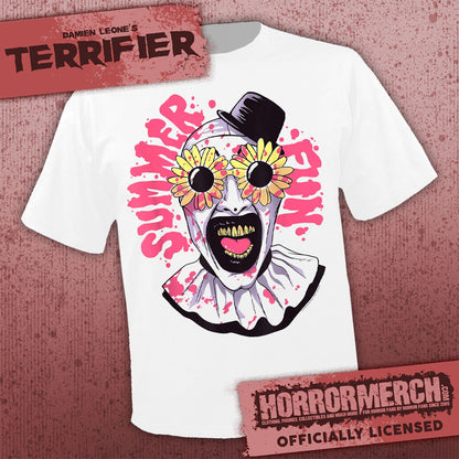Terrifier - Summer Days (White) Mens Shirt