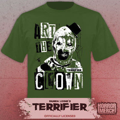 Terrifier - Ransom Mens Shirt (Green)