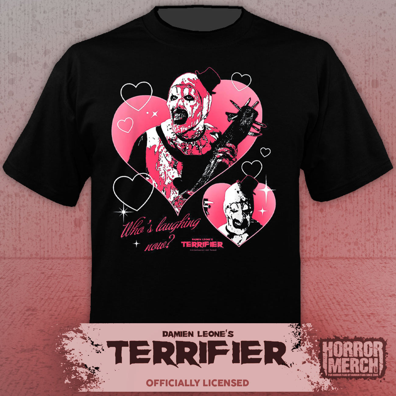Terrifier - Hearts Collage Womens Shirt