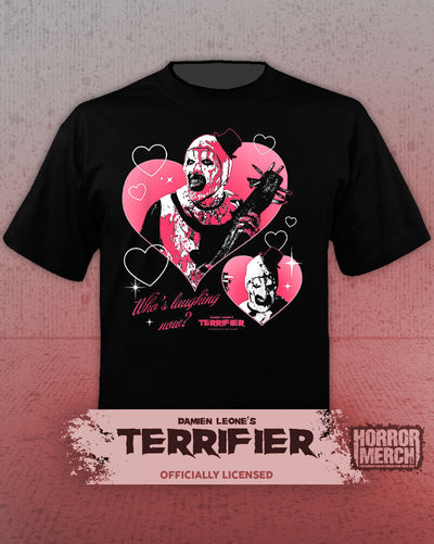 Terrifier - Hearts Collage Womens Shirt