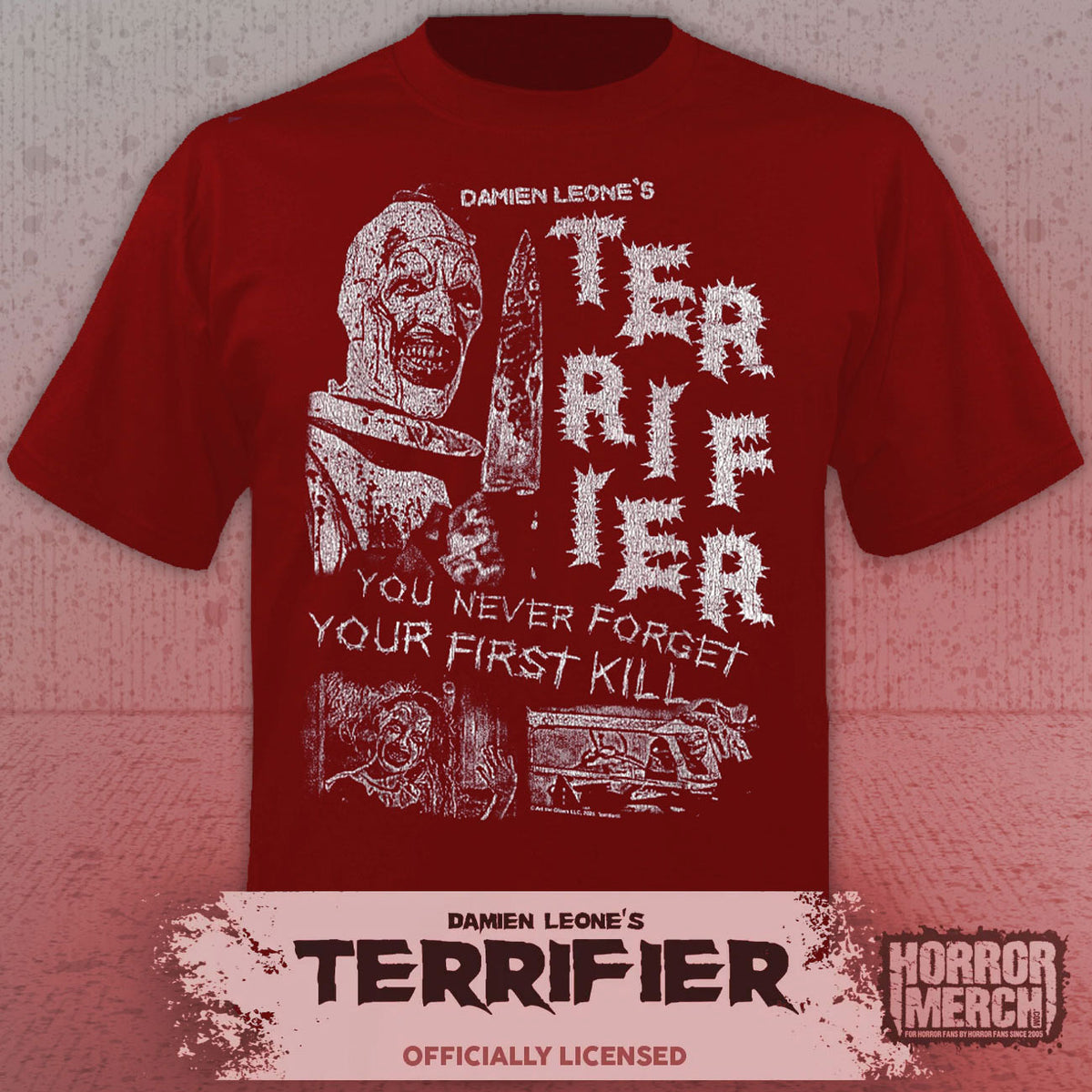 Terrifier - First Kill Women's T-Shirt (Red)