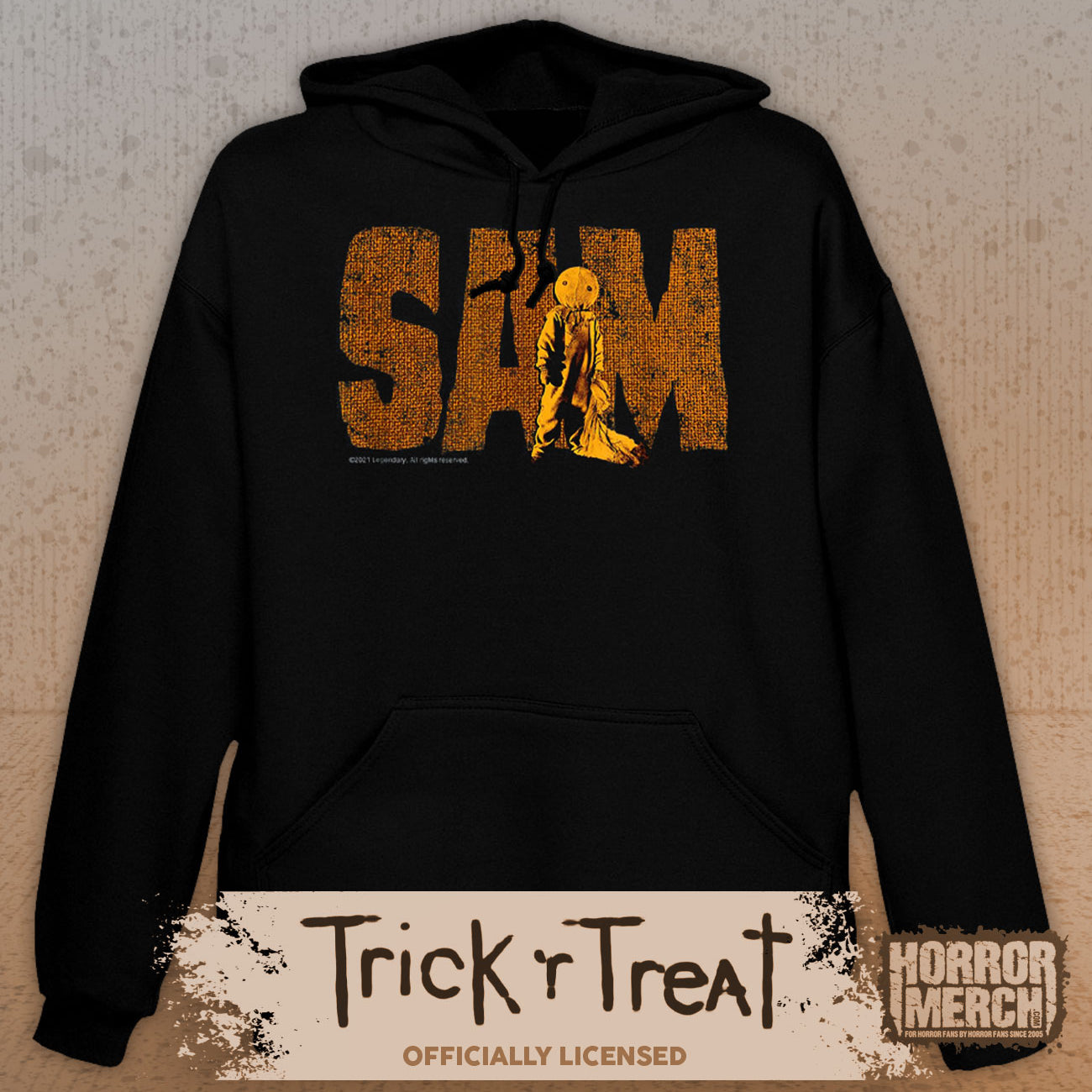 Trick R Treat - (Burlap) Sam Hooded Sweatshirt
