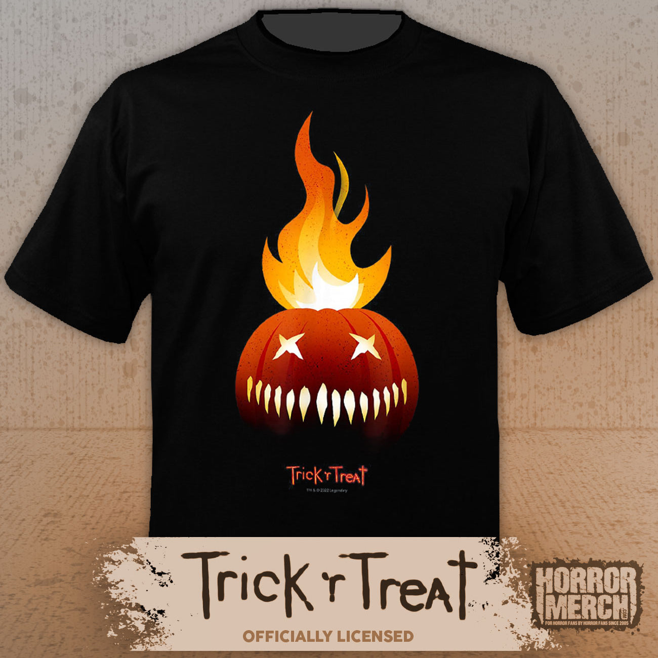 Trick R Treat - Pumpkin Womens Shirt