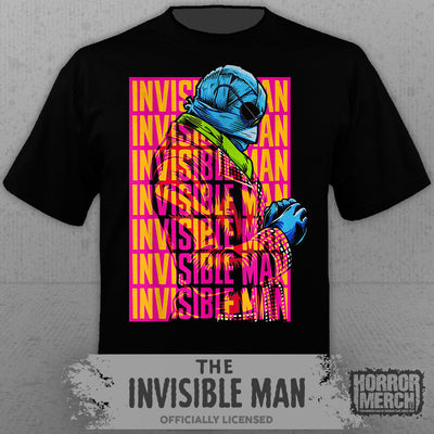 Invisible Man - Neon Womens Shirt
