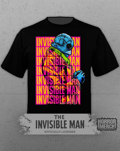 Invisible Man - Neon Womens Shirt