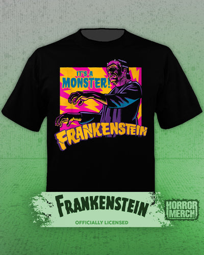 Frankenstein - Neon Womens Shirt
