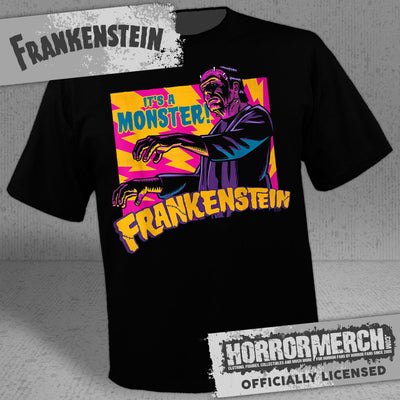 Frankenstein - Neon (Black) Mens Shirt