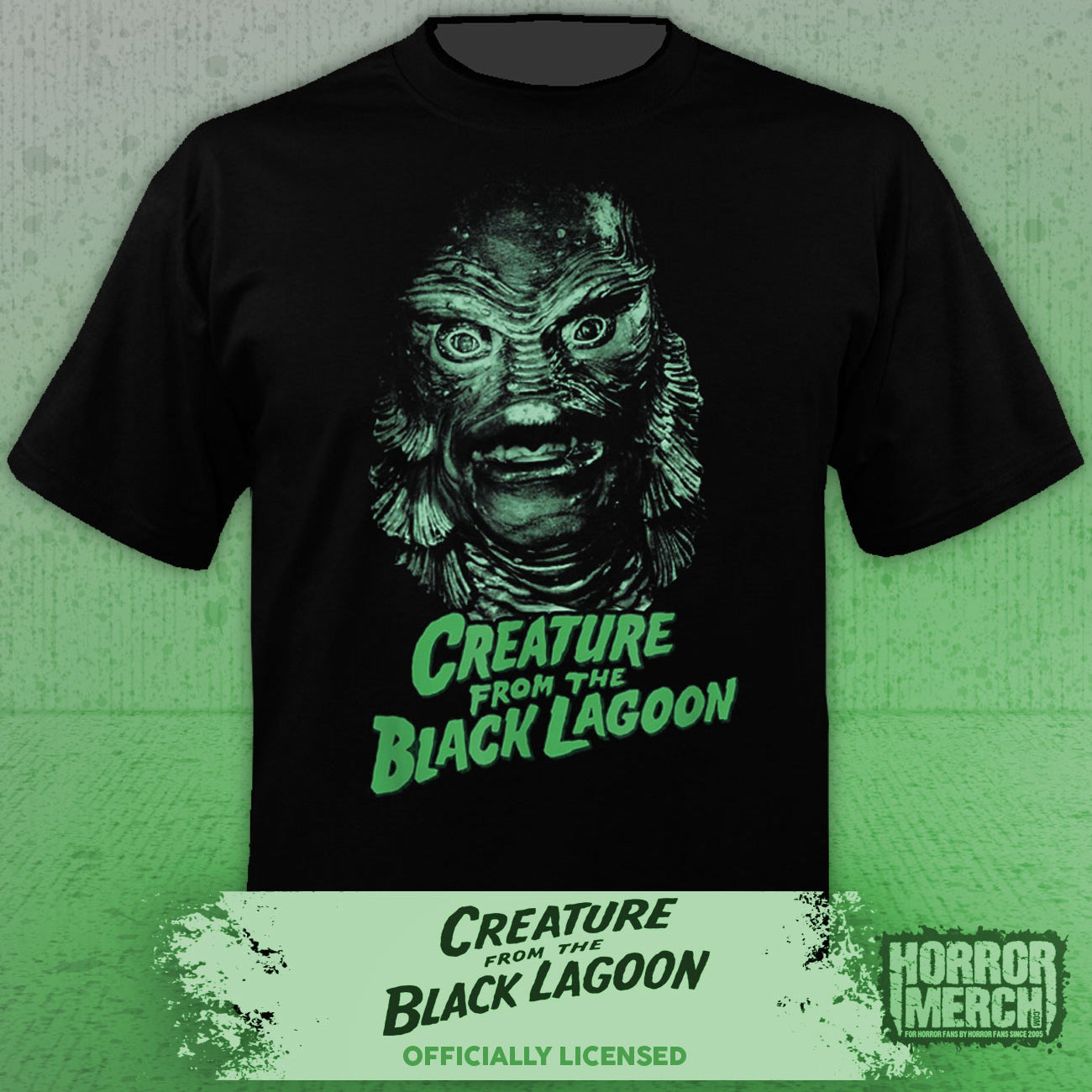 Creature From The Black Lagoon - Close-Up Womens Shirt