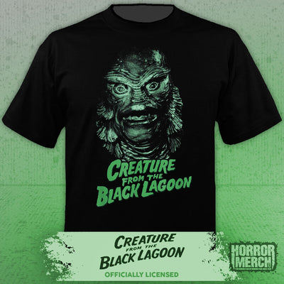 Creature From The Black Lagoon - Close-Up Womens Shirt