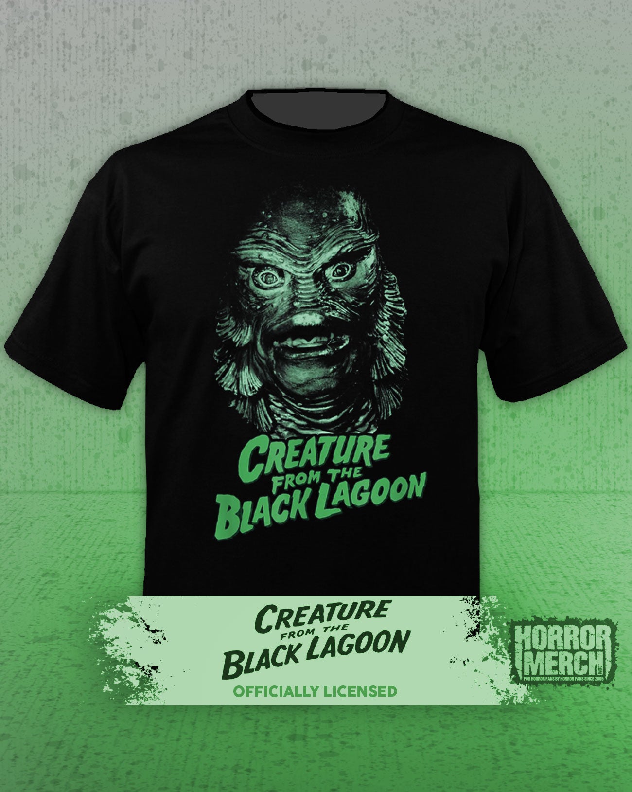 Creature From The Black Lagoon - Close-Up Womens Shirt