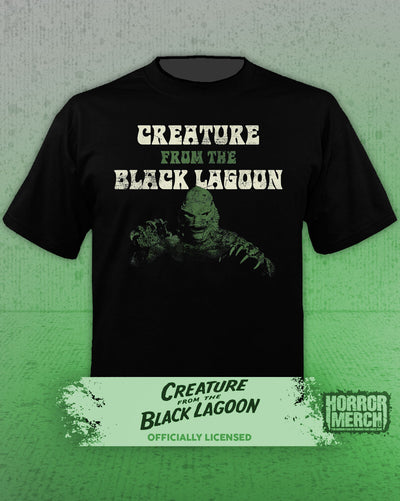 Creature From The Black Lagoon - Classic Text Womens Shirt