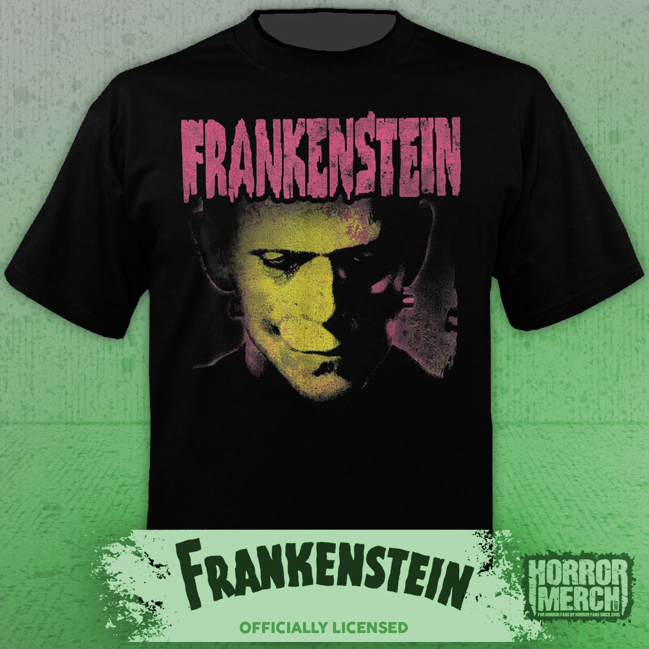 Frankenstein - Classic Stare Mens Shirt
