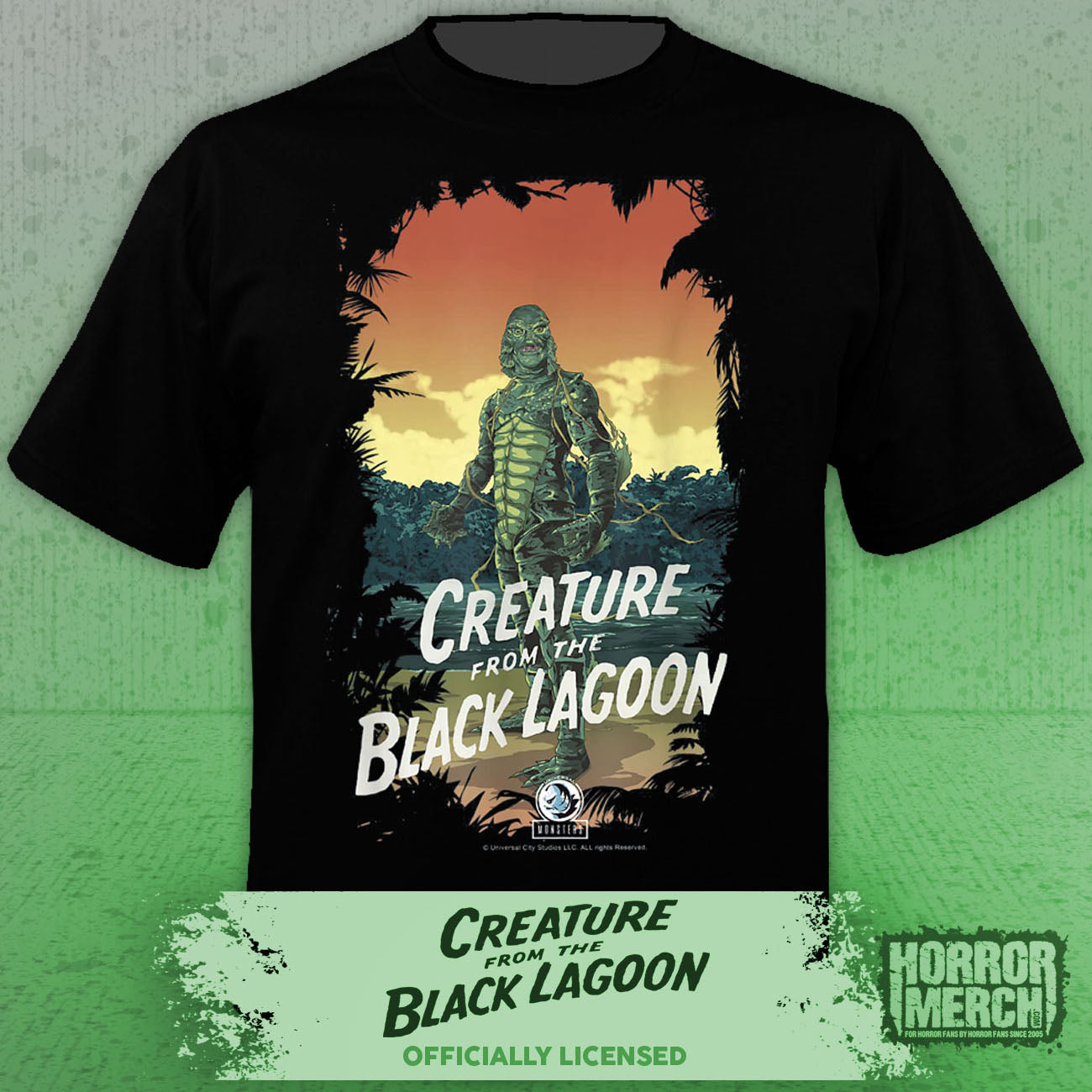 Creature From The Black Lagoon - Island Womens Shirt