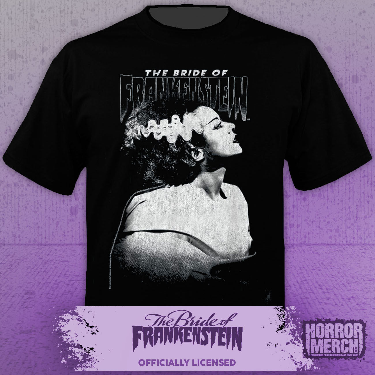 Bride Of Frankenstein - Closeup Mens Shirt