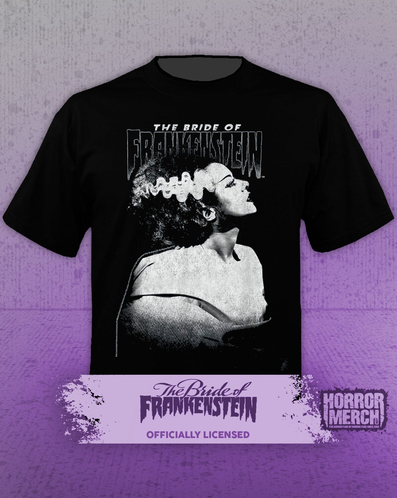 Bride Of Frankenstein - Closeup Mens Shirt