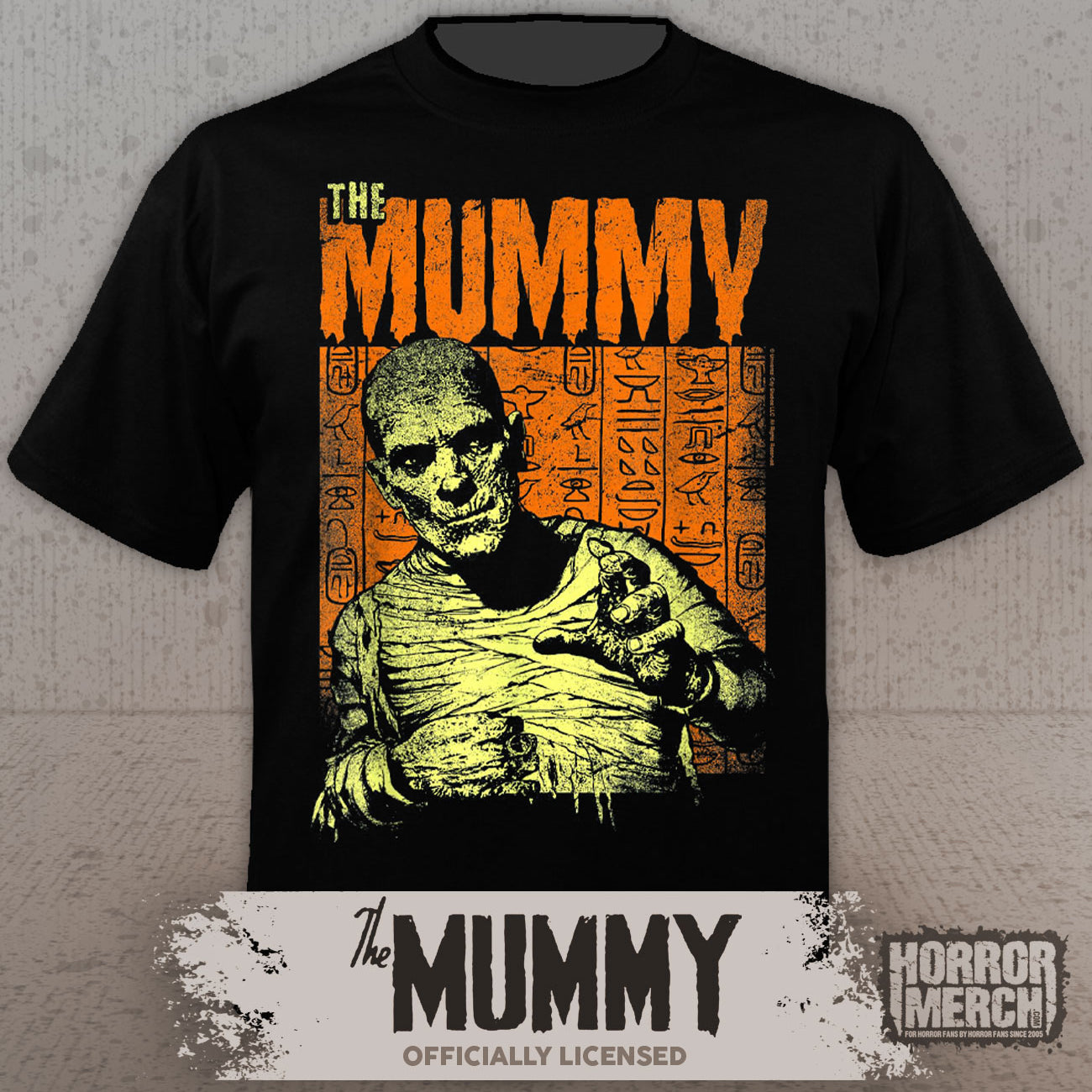 Mummy - Hieroglyphics Mens Shirt