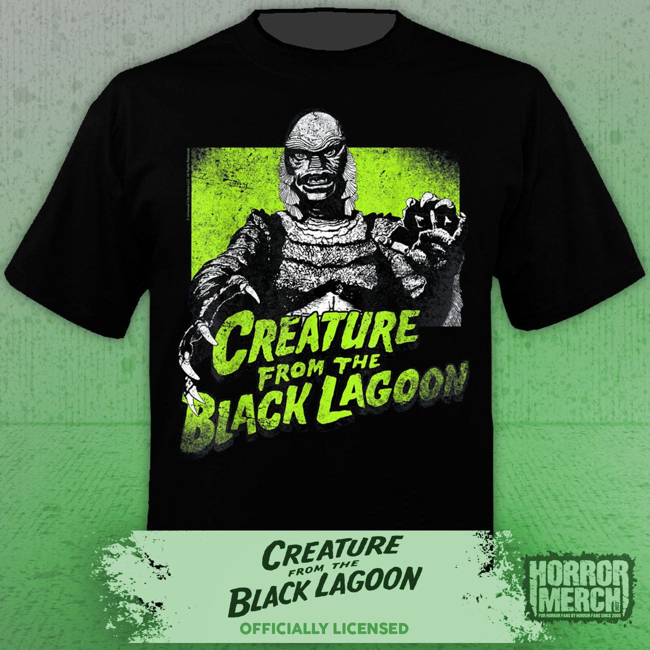 Creature From The Black Lagoon - Reach Mens Shirt