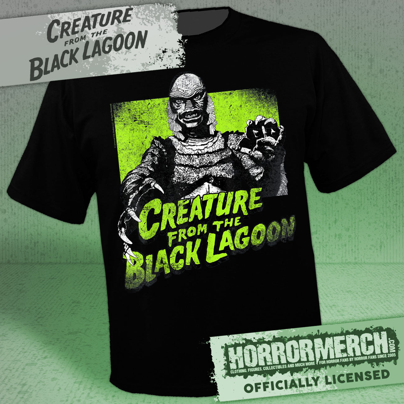 Creature From The Black Lagoon - Reach (Black) Womens Shirt