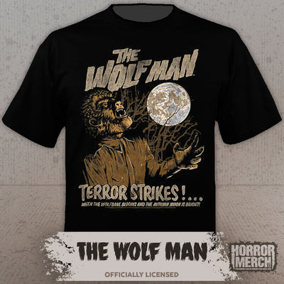 Wolfman - Terror Strikes Mens Shirt