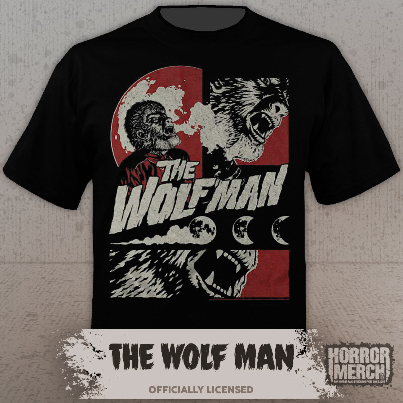 Wolfman - Close-Up Mens Shirt