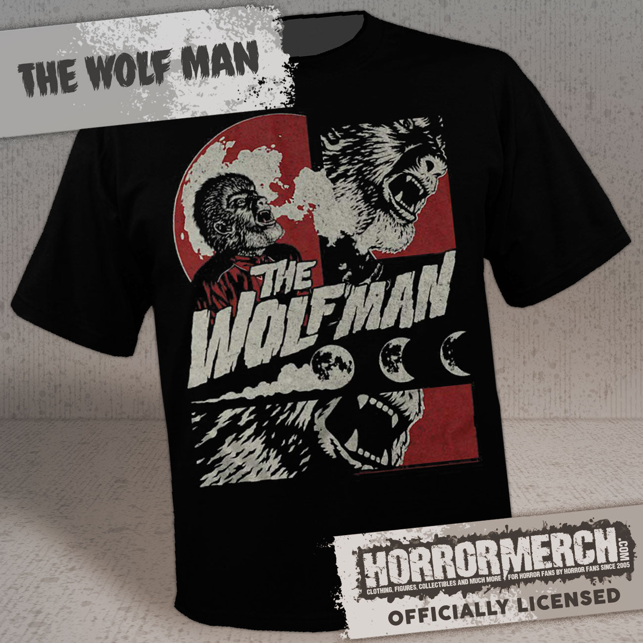 Wolfman - Close-Up Mens Shirt
