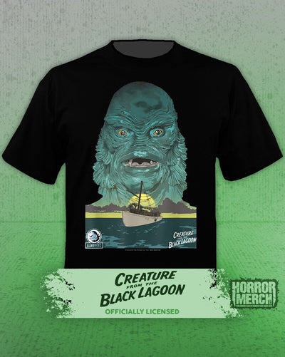 Creature From The Black Lagoon - Boat Womens Shirt