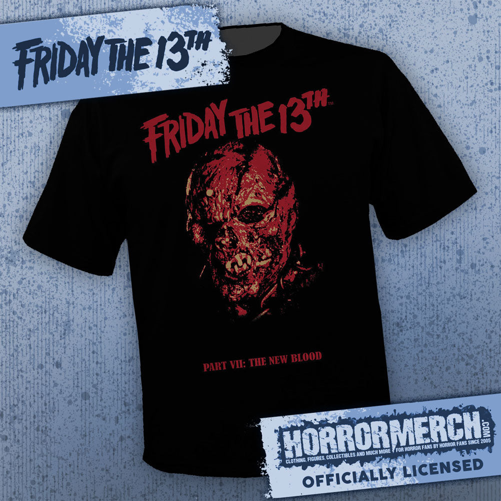 Friday The 13th - New Blood (Unmasked) Mens Shirt