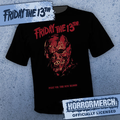 Friday The 13th - New Blood (Unmasked) Mens Shirt