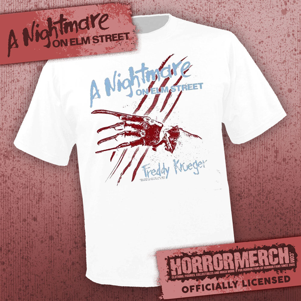Nightmare On Elm Street - Slasher (White) Mens Shirt