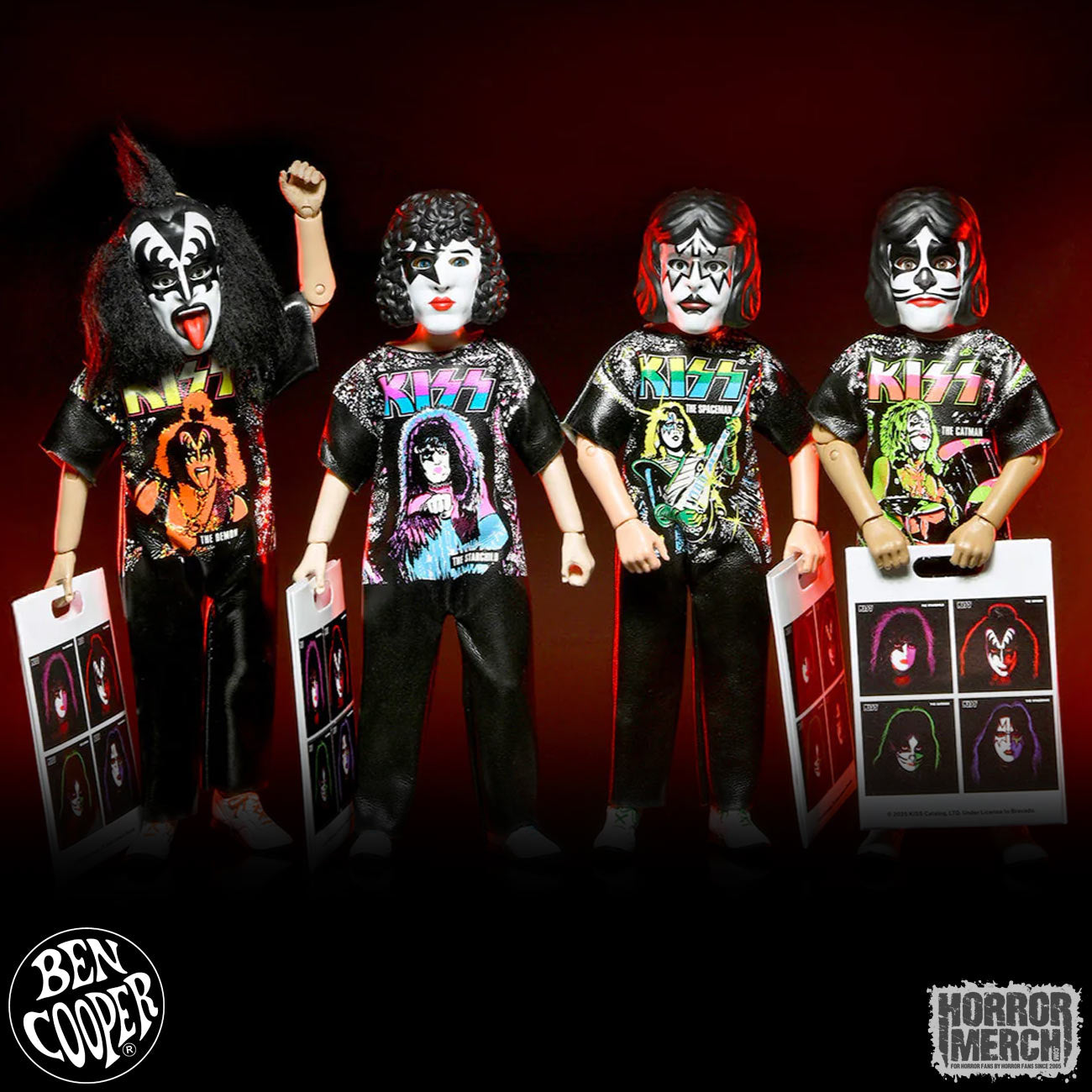 Kiss - Figures 4-Pack (Ben Cooper)