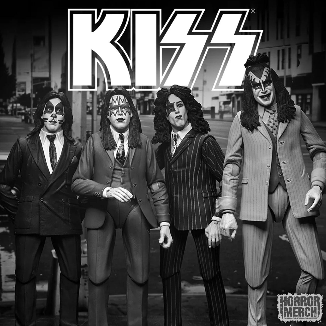 KISS - Dressed to Kill (4-Pack) (Figure]