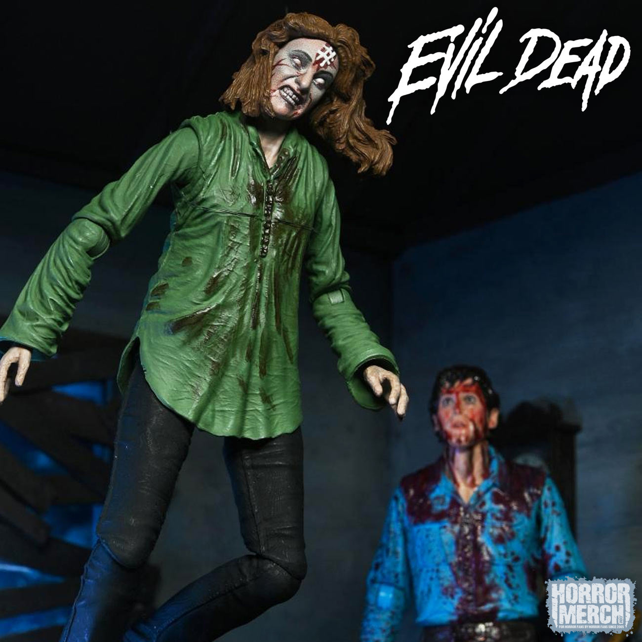 Evil Dead - Bloody Ash + Cheryl (2-Pack) [Figure]