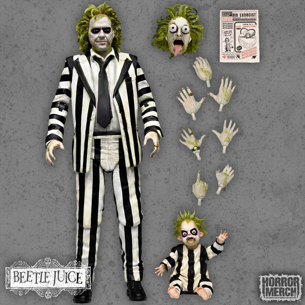 Beetljuice - Striped Suit Ultimate [Figure]