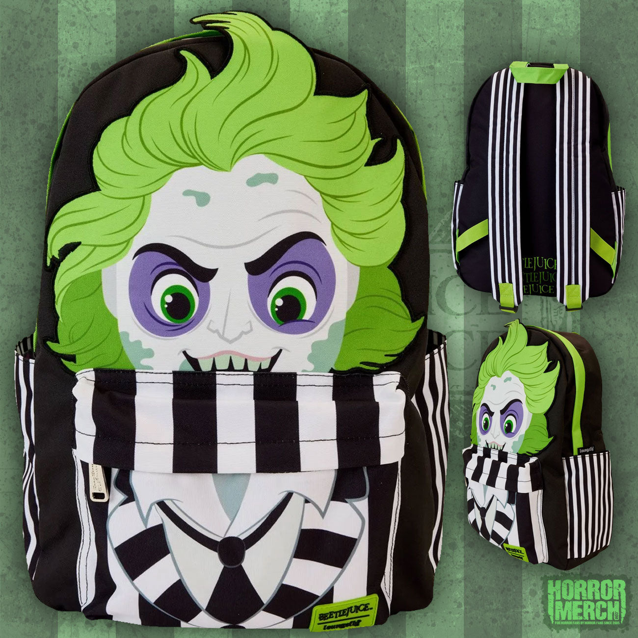 Beetlejuice - Cartoon Full Size Backpack [Accessories]